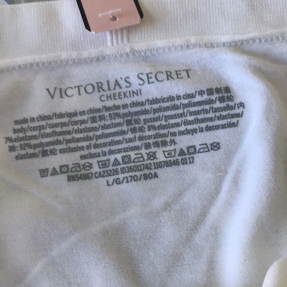Victoria secret 3 pairs cheekini underwear NWT size large - Picture 2 of 4